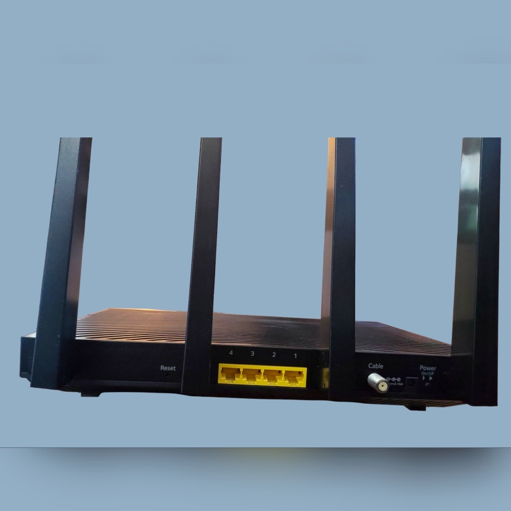 NETGEAR Nighthawk X4 AC3200 C7500 DOCSIS 3.0 Cable (24x8) Modem / Router TESTED - Picture 6 of 10